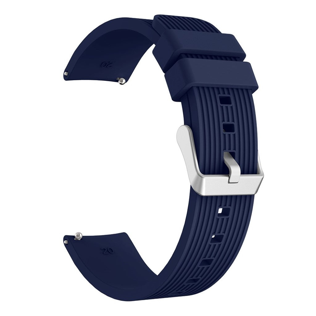 Rigtigt pænt Samsung Galaxy Watch 3 (41mm) Silikone Rem - Blå#serie_8