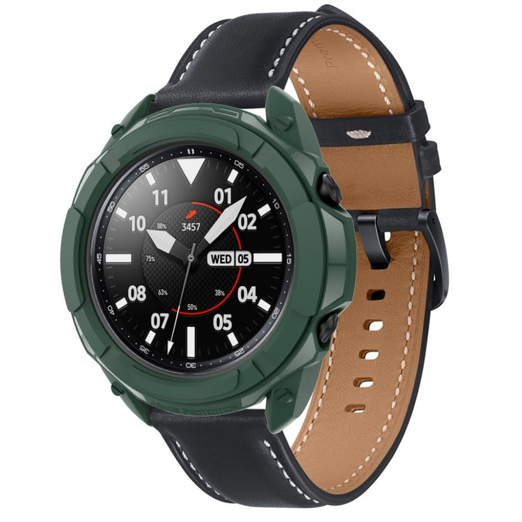 Samsung Galaxy Watch 3 (41mm) Beskyttende Silikone Bumper  - Grøn#serie_3