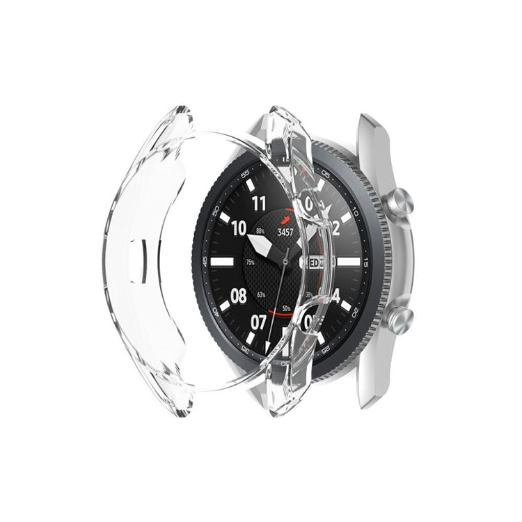 Super Pænt Samsung Galaxy Watch 3 (41mm) Silikone Cover - Gennemsigtig#serie_024