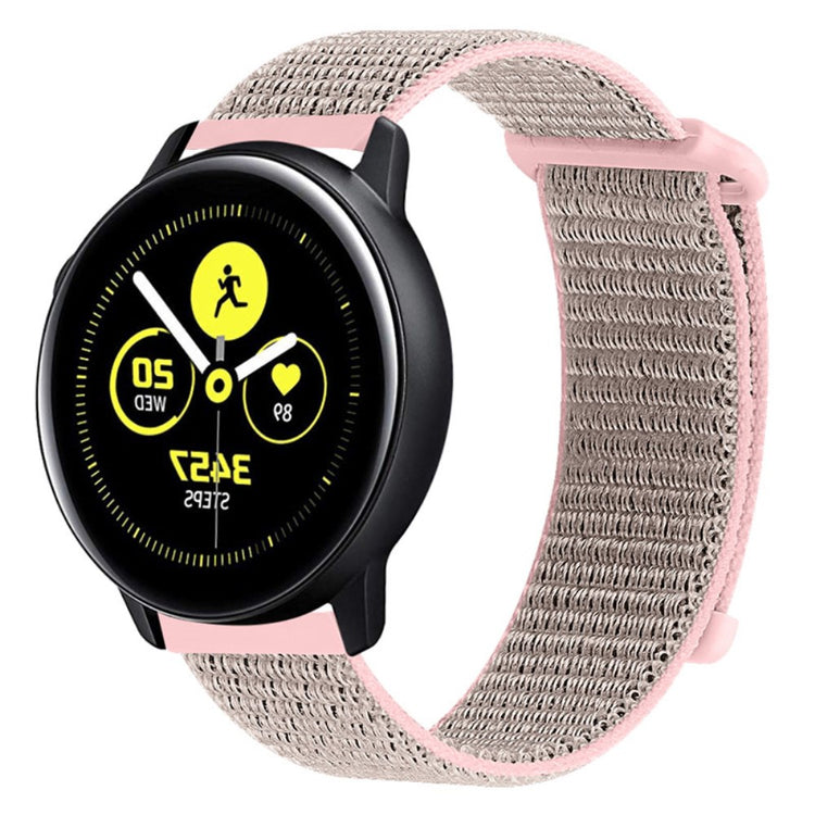  Samsung Galaxy Watch 3 (41mm) / Samsung Gear S2 Classic Nylon Rem - Pink#serie_5