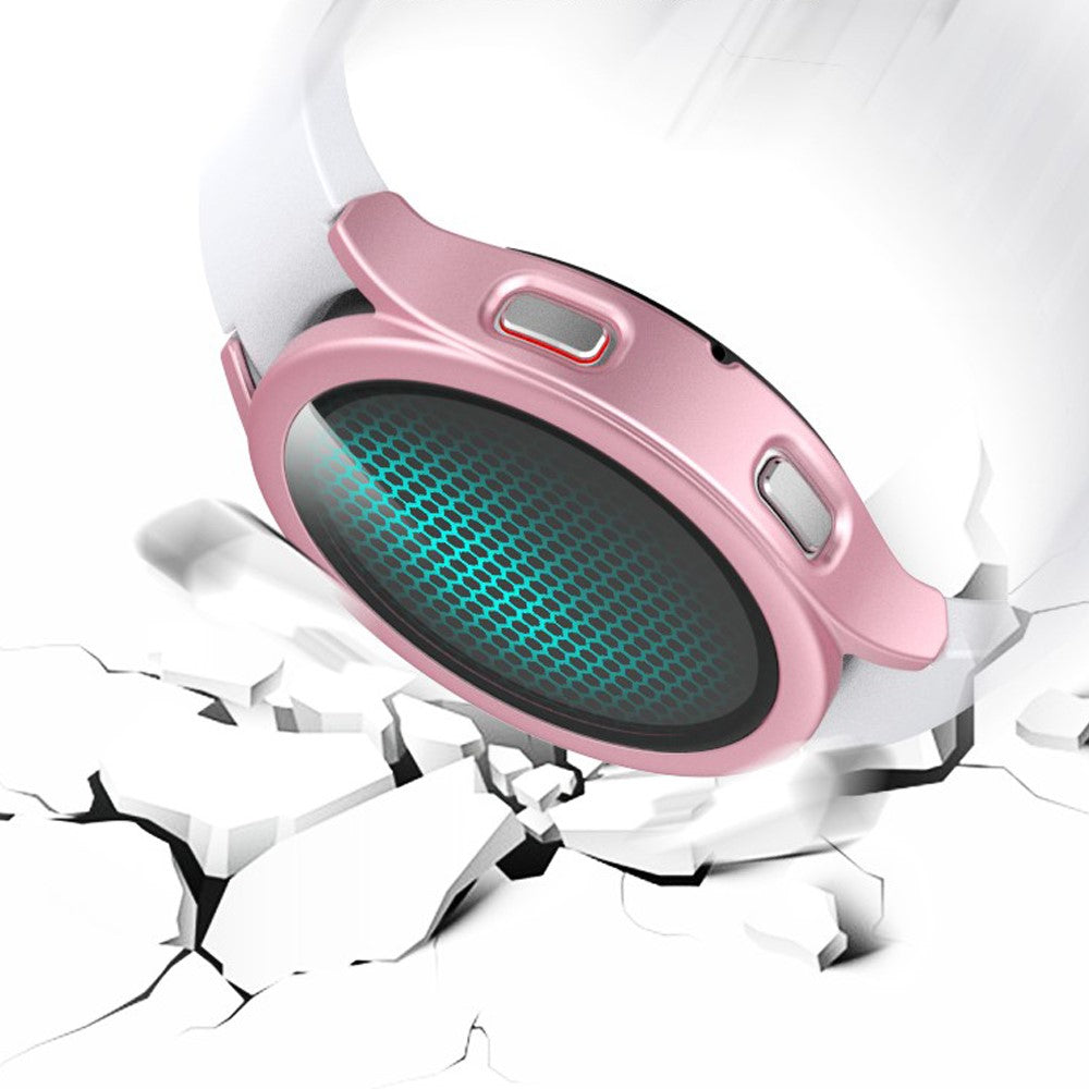 Godt Samsung Galaxy Watch 4 (40mm) Cover med Skærmbeskytter i Plastik og Hærdet Glas - Pink#serie_6