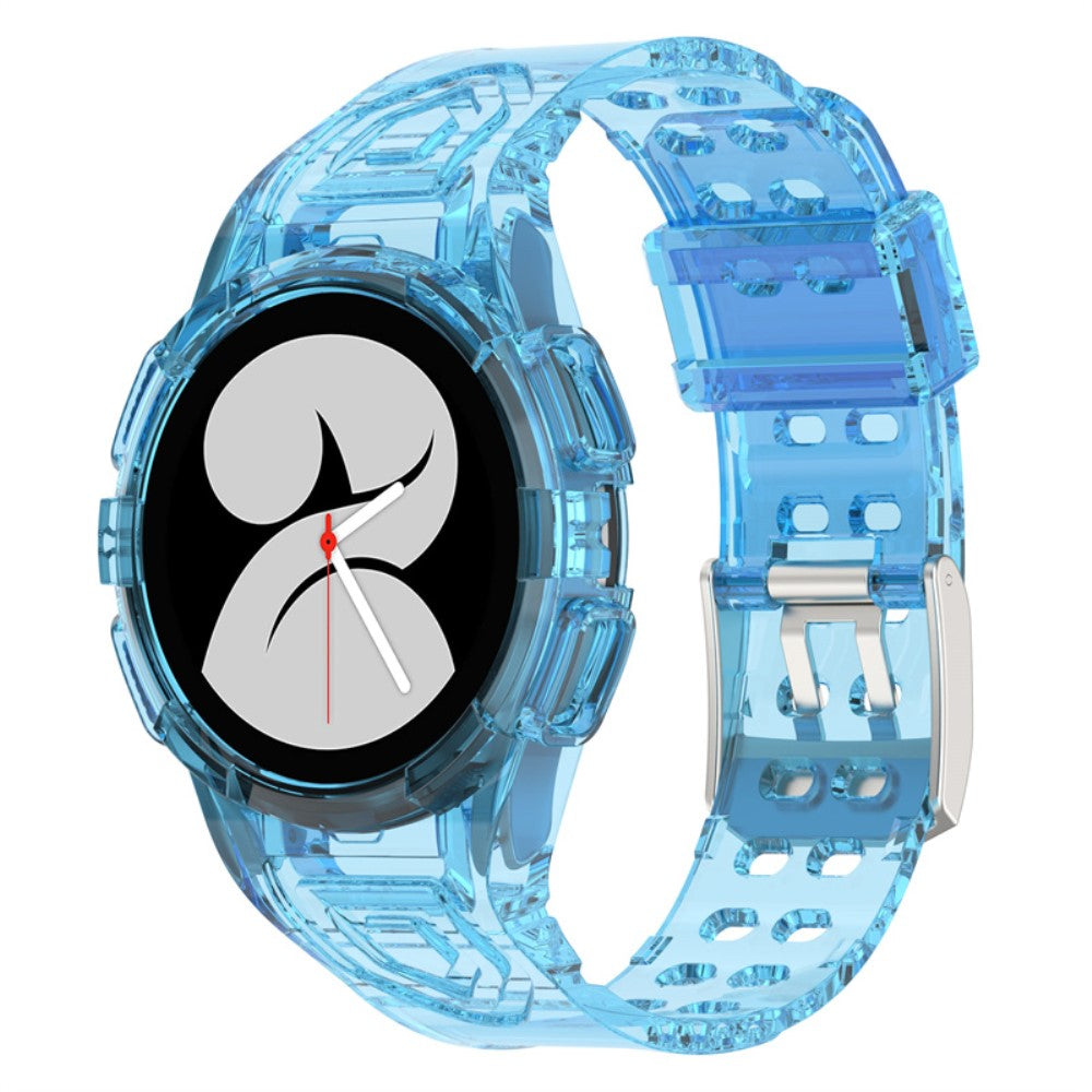 Tidsløst Samsung Galaxy Watch 4 (40mm) Silikone Rem - Blå#serie_10