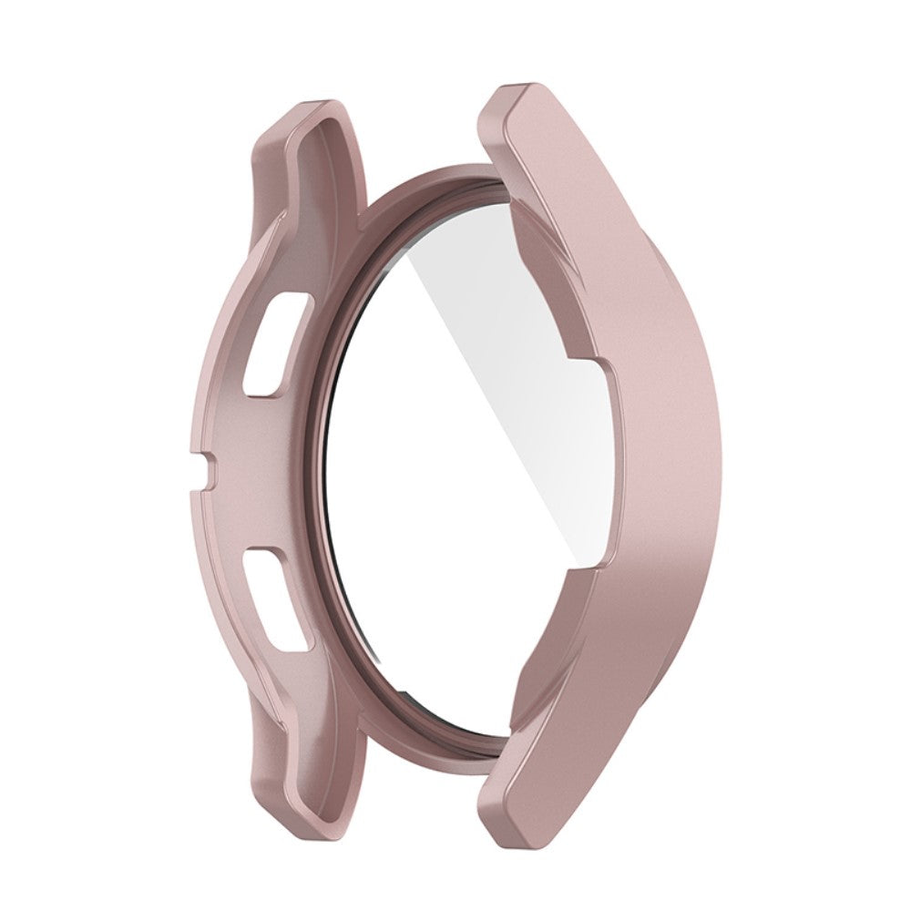 Super Godt Samsung Galaxy Watch 4 (44mm) Cover med Skærmbeskytter i Plastik og Hærdet Glas - Pink#serie_4