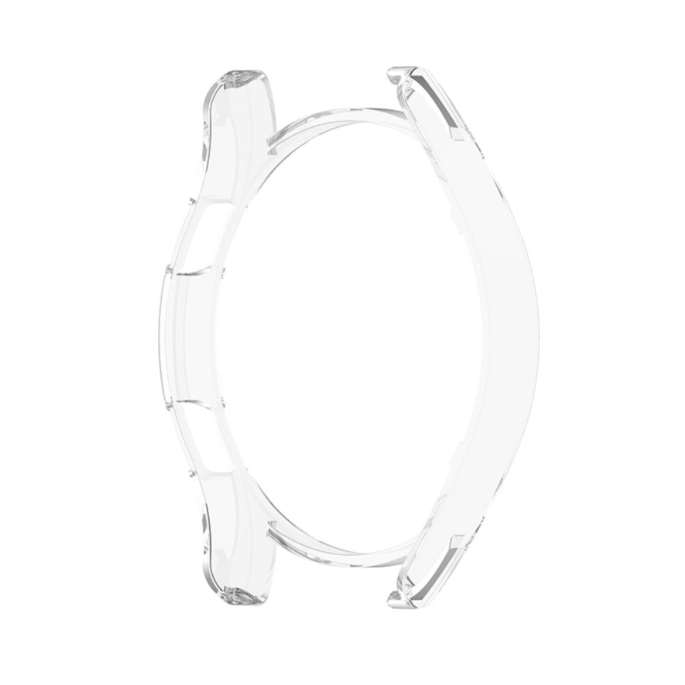 Samsung Galaxy Watch 4 (44mm) Gennemsigtig Plastik Bumper  - Hvid#serie_015
