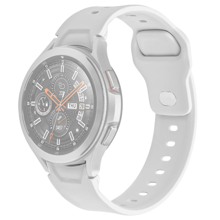  Samsung Galaxy Watch 4 (40mm) / Samsung Galaxy Watch 4 (44mm) Silikone Rem - Hvid#serie_3