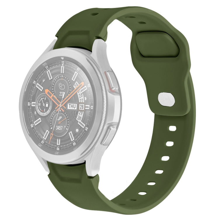  Samsung Galaxy Watch 4 (40mm) / Samsung Galaxy Watch 4 (44mm) Silikone Rem - Grøn#serie_5