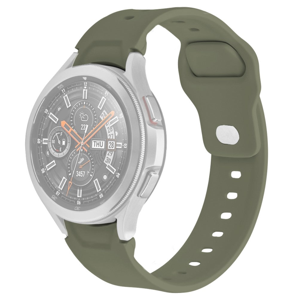  Samsung Galaxy Watch 4 (40mm) / Samsung Galaxy Watch 4 (44mm) Silikone Rem - Grøn#serie_6