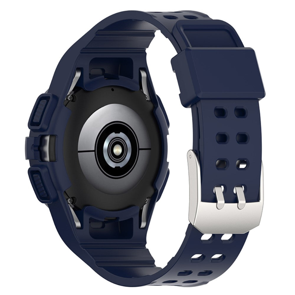 Rigtigt sejt Samsung Galaxy Watch 4 (44mm) Silikone Urrem - Blå#serie_7
