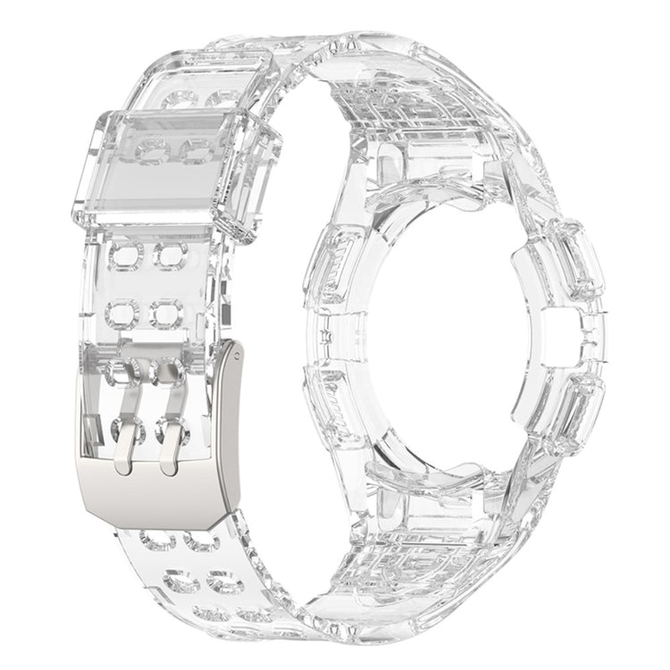 Rigtigt sejt Samsung Galaxy Watch 4 (44mm) Silikone Urrem - Gennemsigtig#serie_8