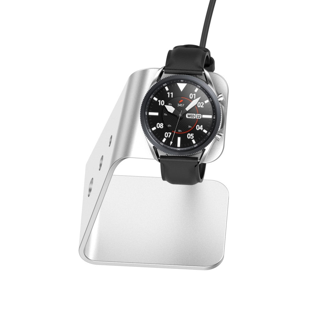 Metal Universal Samsung Smartwatch   Ladestation - Sølv#serie_1