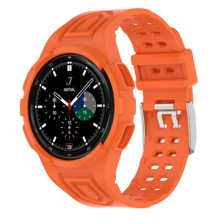 Stilren Samsung Galaxy Watch 4 Classic (46mm) Silikone Rem - Orange#serie_1