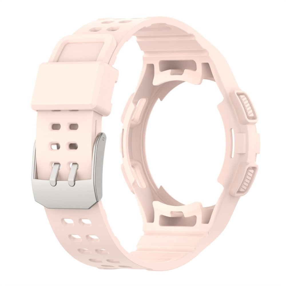 Pænt Samsung Galaxy Watch 4 Classic (46mm) Silikone Urrem - Pink#serie_5