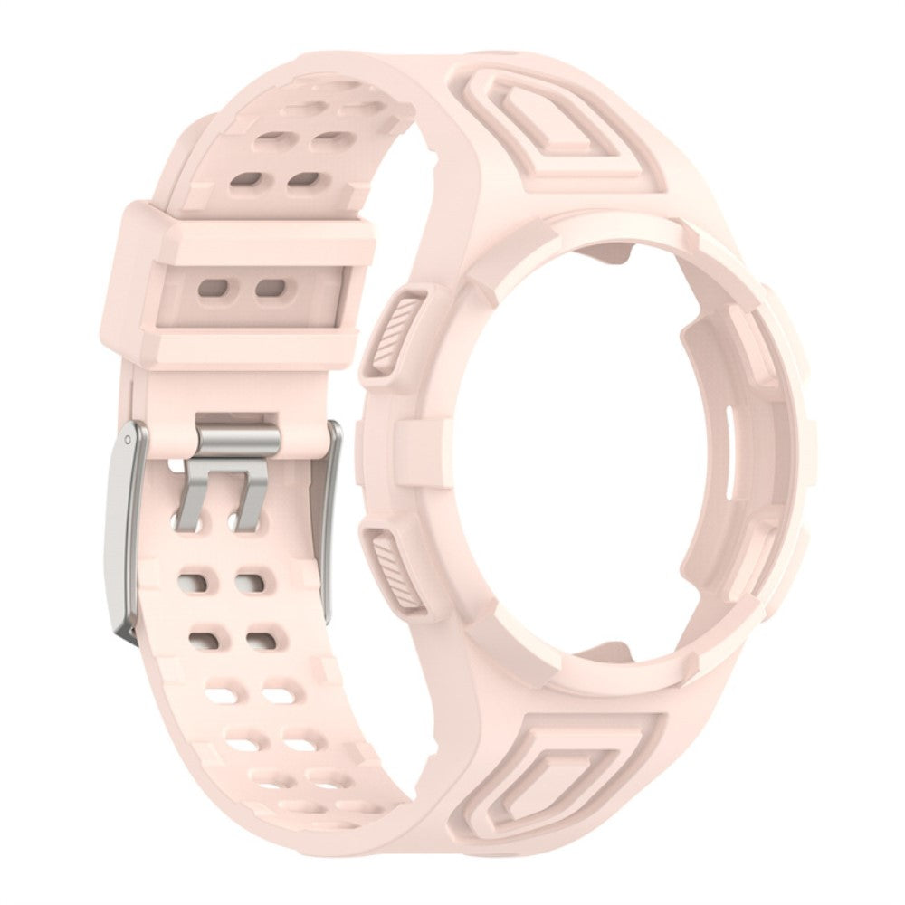 Pænt Samsung Galaxy Watch 4 Classic (46mm) Silikone Urrem - Pink#serie_5