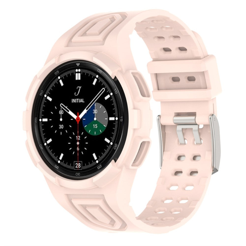 Stilren Samsung Galaxy Watch 4 Classic (46mm) Silikone Rem - Pink#serie_5