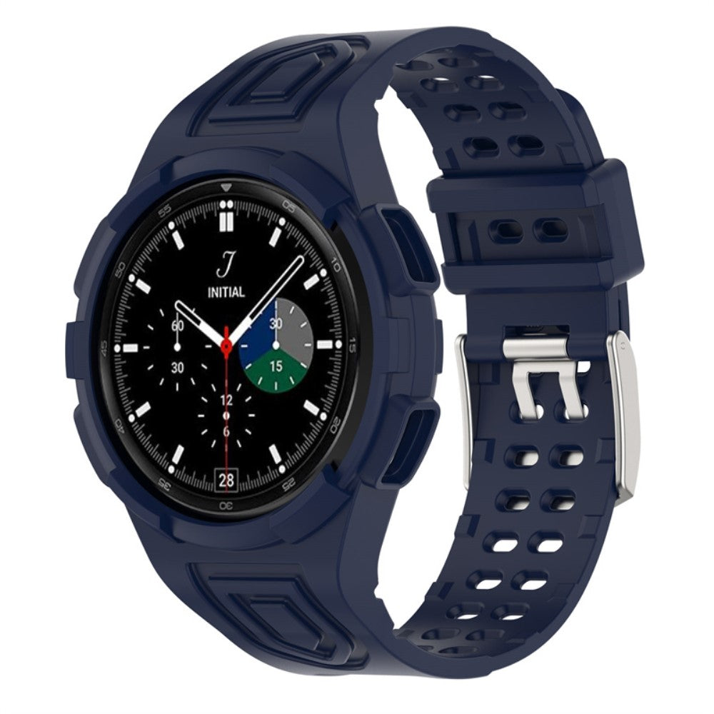 Stilren Samsung Galaxy Watch 4 Classic (46mm) Silikone Rem - Blå#serie_6