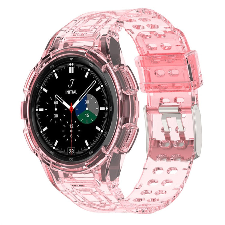Stilren Samsung Galaxy Watch 4 Classic (46mm) Silikone Rem - Pink#serie_9