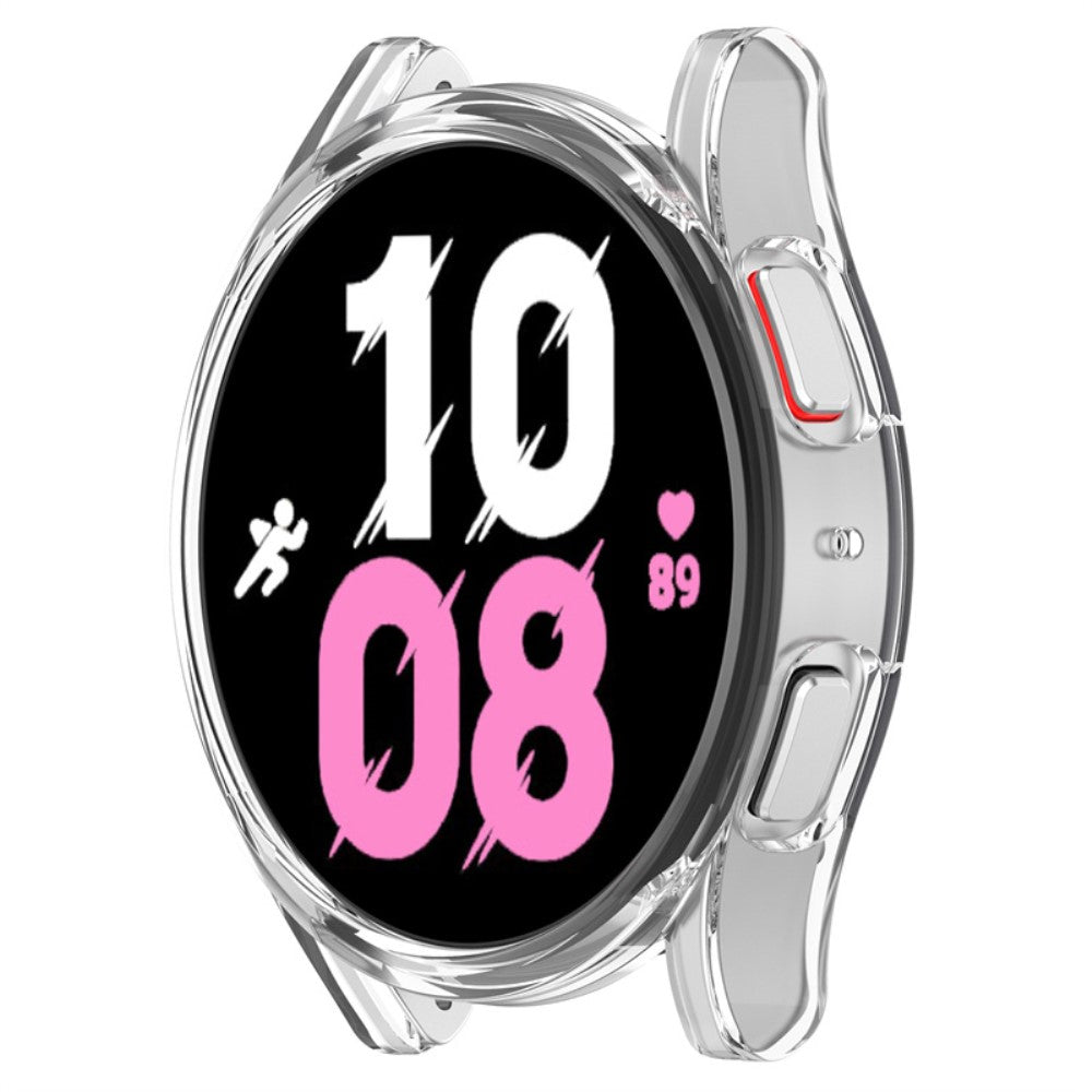 Samsung Galaxy Watch 5 (40mm) / Samsung Galaxy Watch 4 (40mm) Beskyttende Plastik Bumper  - Gennemsigtig#serie_7
