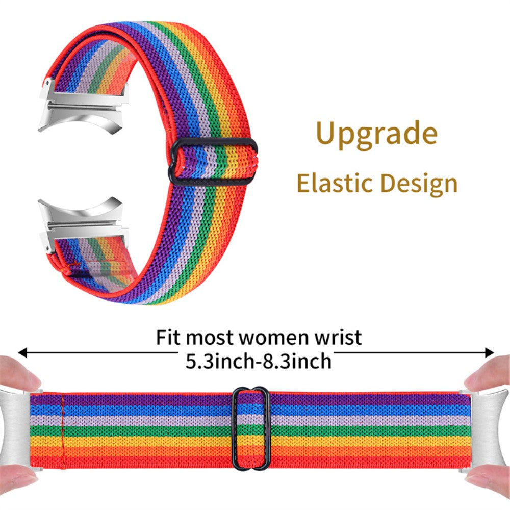 Helt vildt elegant Universal Samsung Nylon Rem - Flerfarvet#serie_4