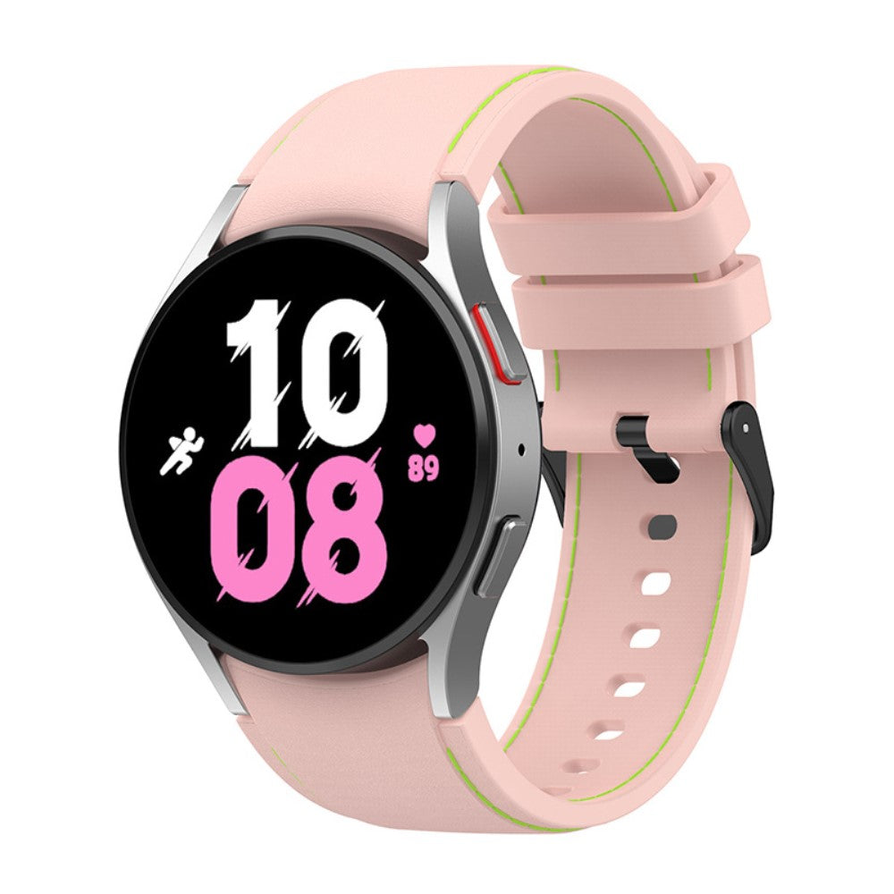 Rigtigt holdbart Universal Samsung Silikone Rem - Pink#serie_14
