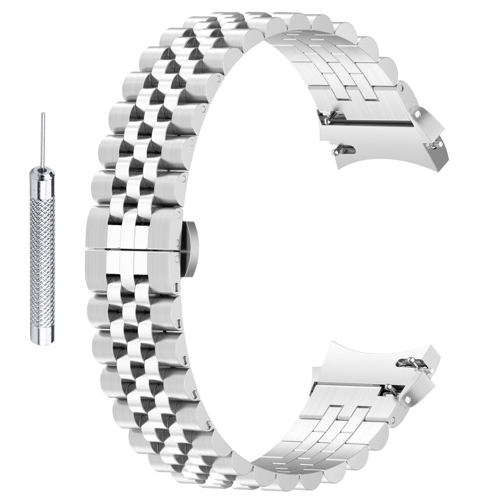 Tidsløst Metal Universal Rem passer til Samsung Smartwatch - Sølv#serie_119