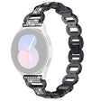 Solid Metal Og Rhinsten Universal Rem passer til Samsung Smartwatch