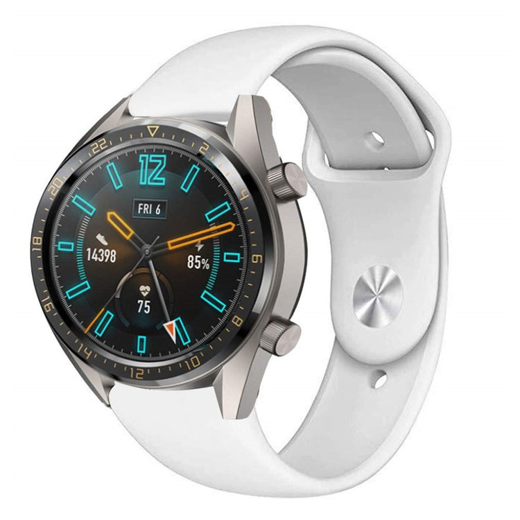 Mega sejt Huawei Watch GT / Huawei Watch Magic Silikone Rem - Hvid#serie_2