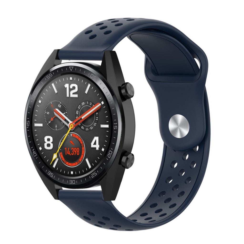 Mega sejt Huawei Watch GT / Huawei Watch Magic Silikone Rem - Blå#serie_9