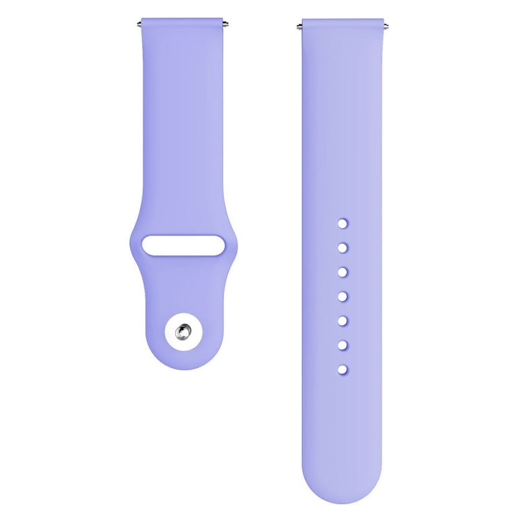 Godt Huawei Watch GT / Huawei Watch Magic Silikone Rem - Lilla#serie_10