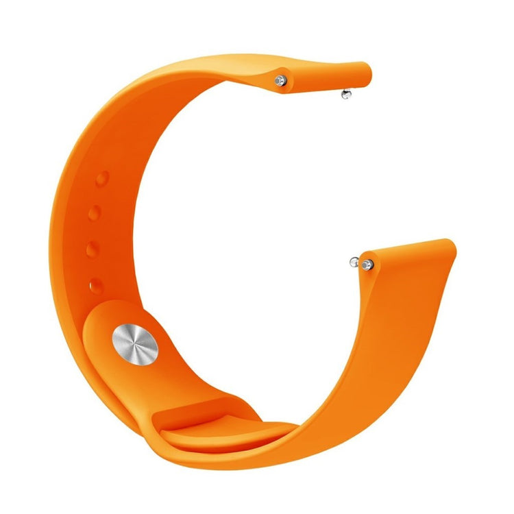 Godt Huawei Watch GT / Huawei Watch Magic Silikone Rem - Orange#serie_3
