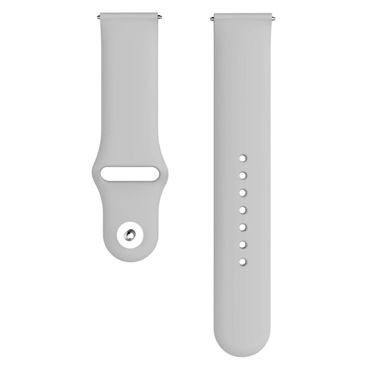 Godt Huawei Watch GT / Huawei Watch Magic Silikone Rem - Sølv#serie_6