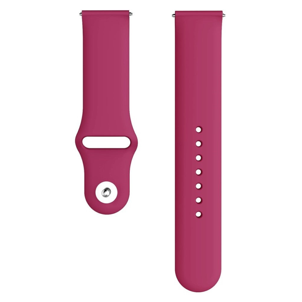 Godt Huawei Watch GT / Huawei Watch Magic Silikone Rem - Rød#serie_7
