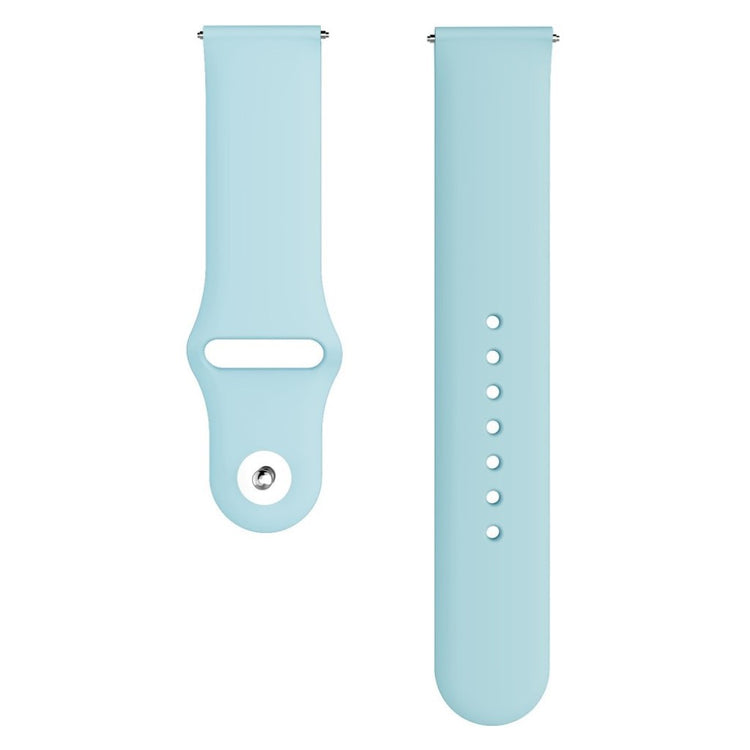 Godt Huawei Watch GT / Huawei Watch Magic Silikone Rem - Blå#serie_9
