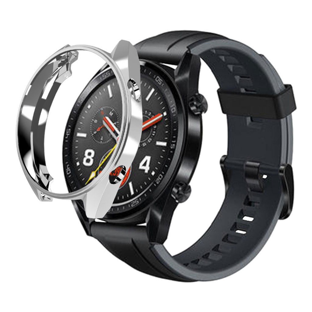 Mega Fint Huawei Watch GT Silikone Cover - Sølv#serie_5