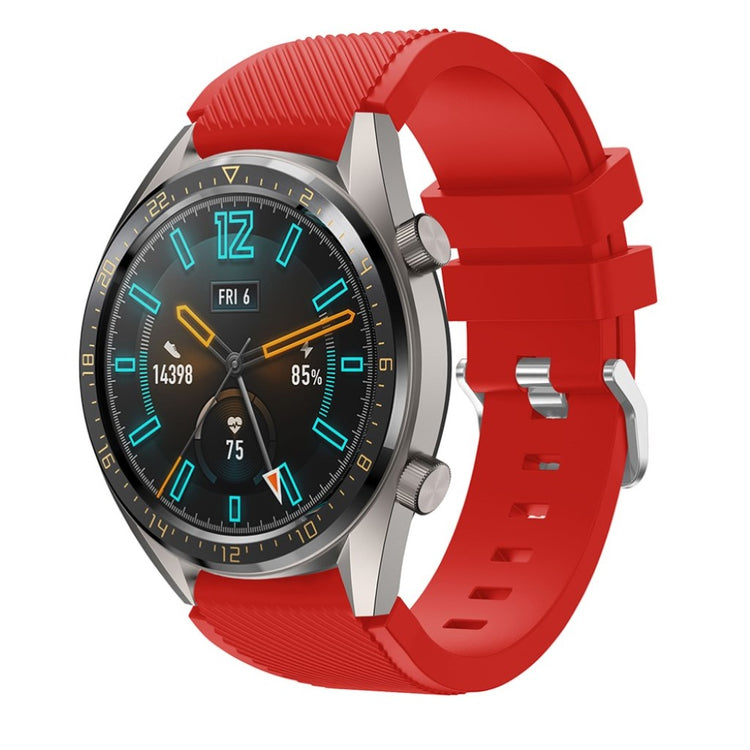 Fed Huawei Watch GT Silikone Rem - Rød#serie_6