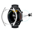 Super Flot Cover med Skærmbeskytter i Plastik og Glas passer til Huawei Watch GT