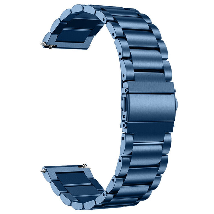 Mega fint Huawei Watch GT 2 42mm / Huawei Watch 2 Metal Rem - Blå#serie_7