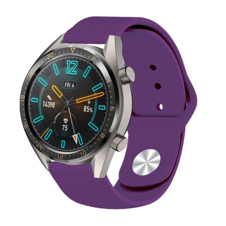 Vildt nydelig Huawei Watch GT 2 46mm Silikone Rem - Lilla#serie_8