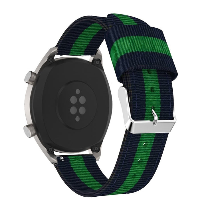 Helt vildt kønt Huawei Watch GT 2 46mm Nylon Rem - Grøn#serie_2