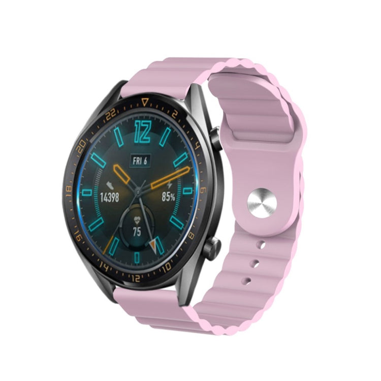 Mega slidstærk Huawei Watch GT 2 46mm Silikone Rem - Lilla#serie_5