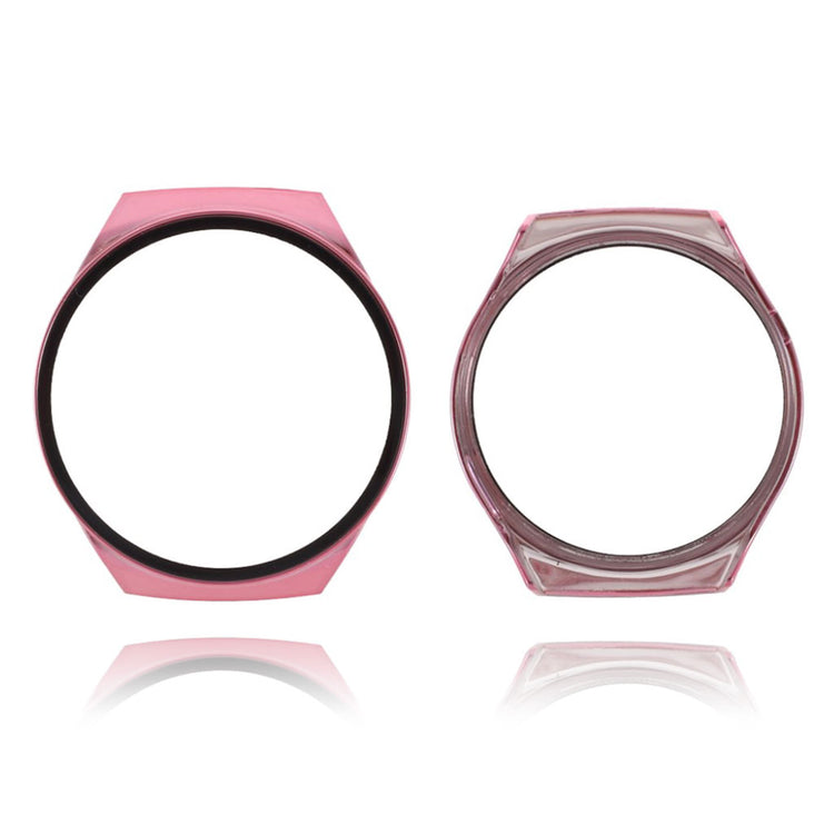 Super Fed Huawei Watch GT 2e Cover med Skærmbeskytter i Silikone og Hærdet Glas - Pink#serie_4
