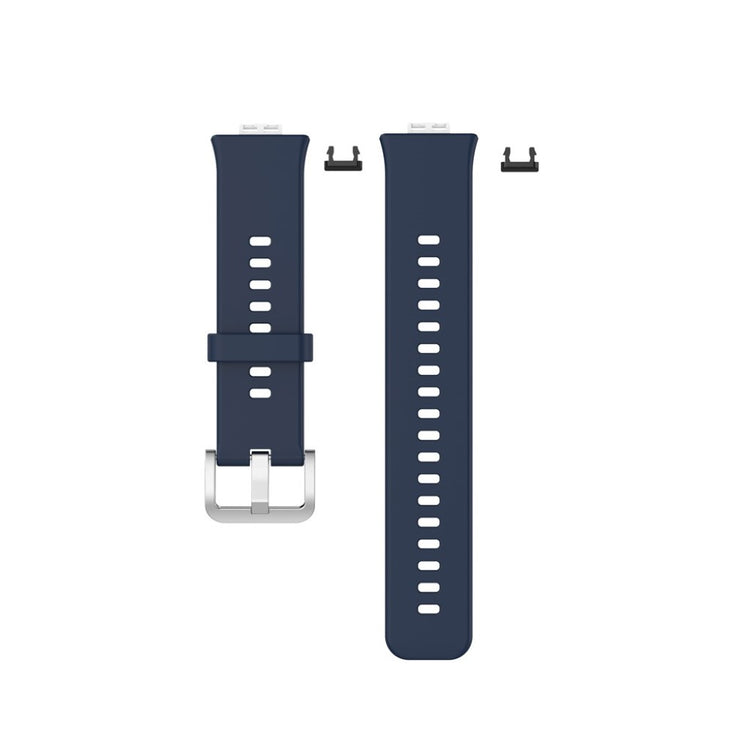 Rigtigt slidstærk Huawei Watch Fit Silikone Rem - Blå#serie_12