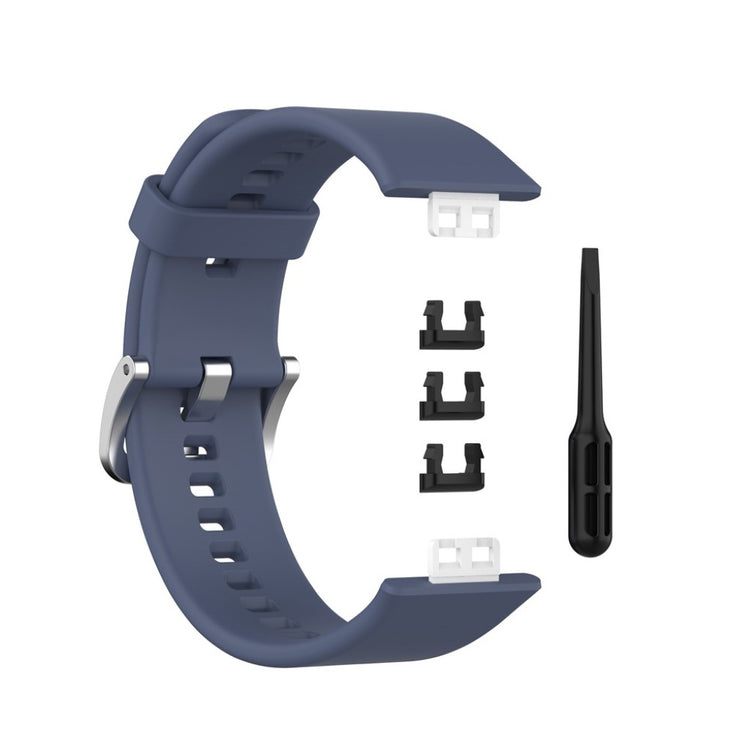 Super smuk Huawei Watch Fit Silikone Rem - Blå#serie_10