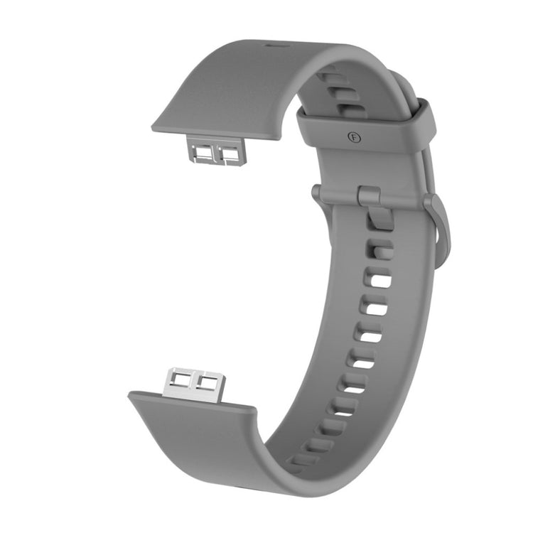 Helt vildt cool Huawei Watch Fit Silikone Rem - Sølv#serie_3
