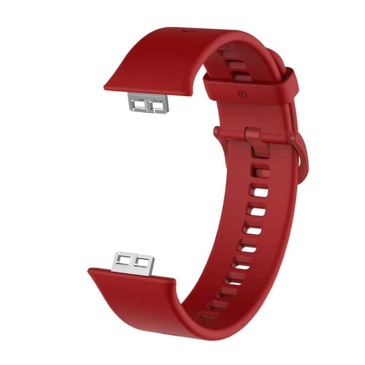 Helt vildt cool Huawei Watch Fit Silikone Rem - Rød#serie_5