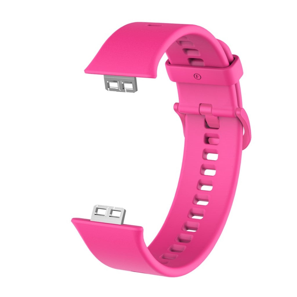 Helt vildt cool Huawei Watch Fit Silikone Rem - Pink#serie_6