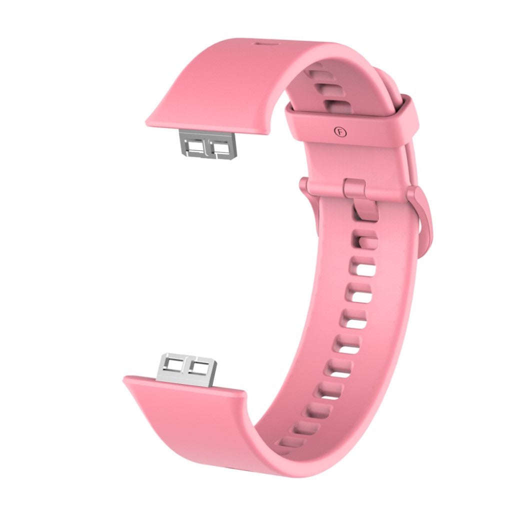 Helt vildt cool Huawei Watch Fit Silikone Rem - Pink#serie_7