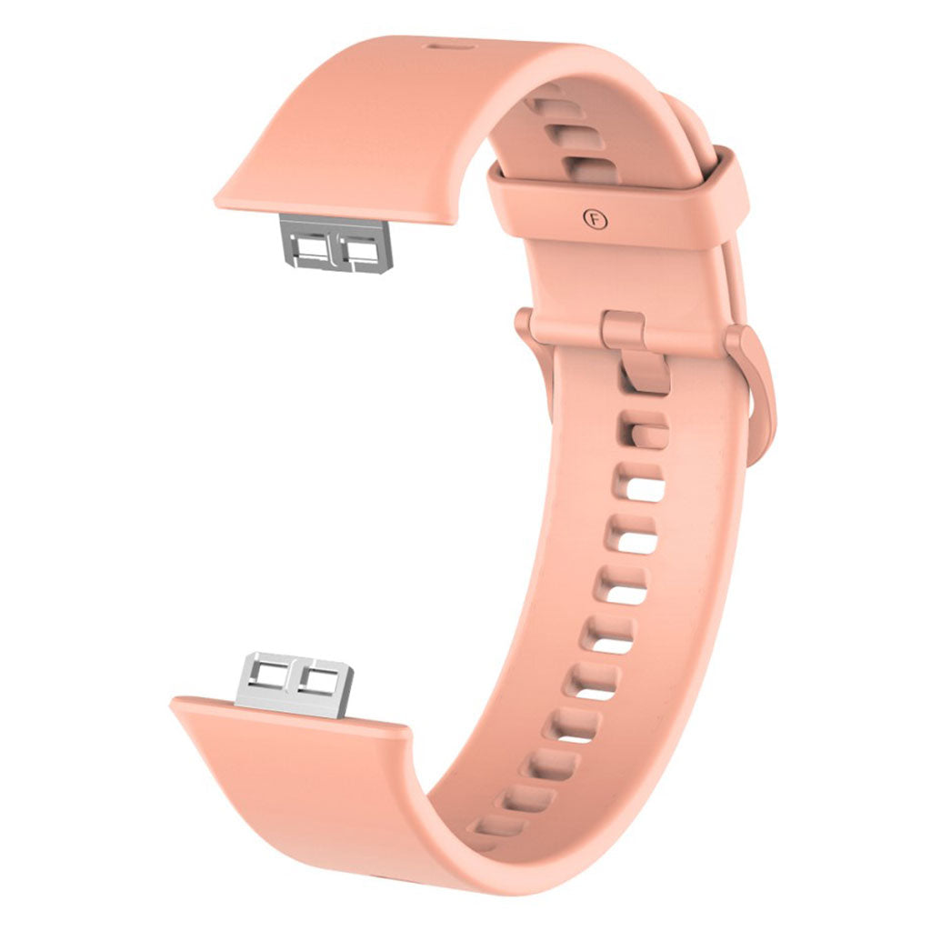 Helt vildt cool Huawei Watch Fit Silikone Rem - Pink#serie_8