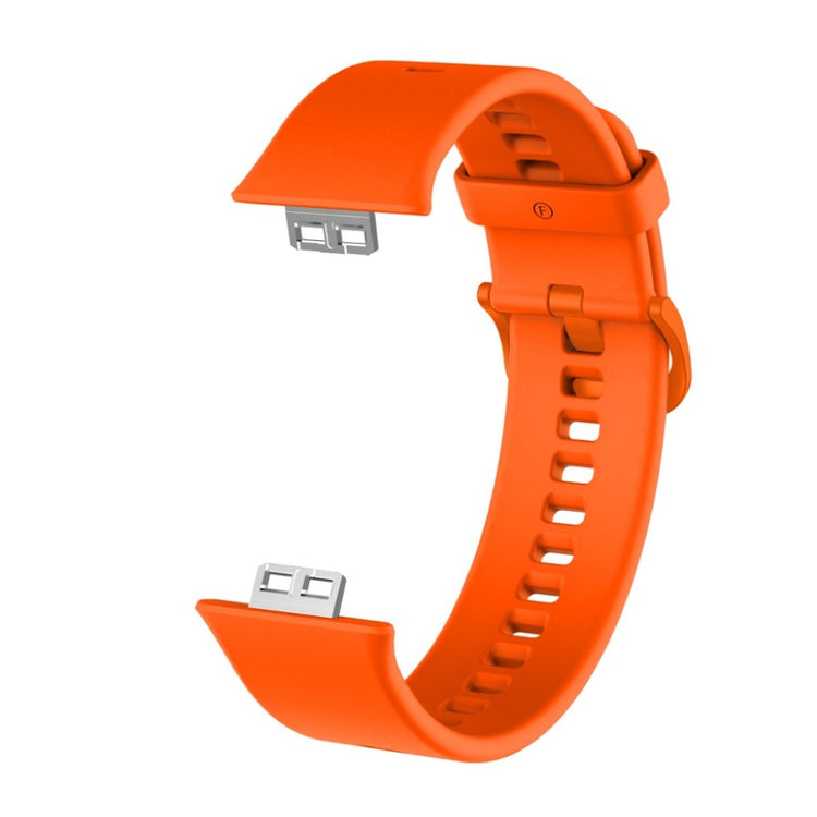 Helt vildt cool Huawei Watch Fit Silikone Rem - Orange#serie_9