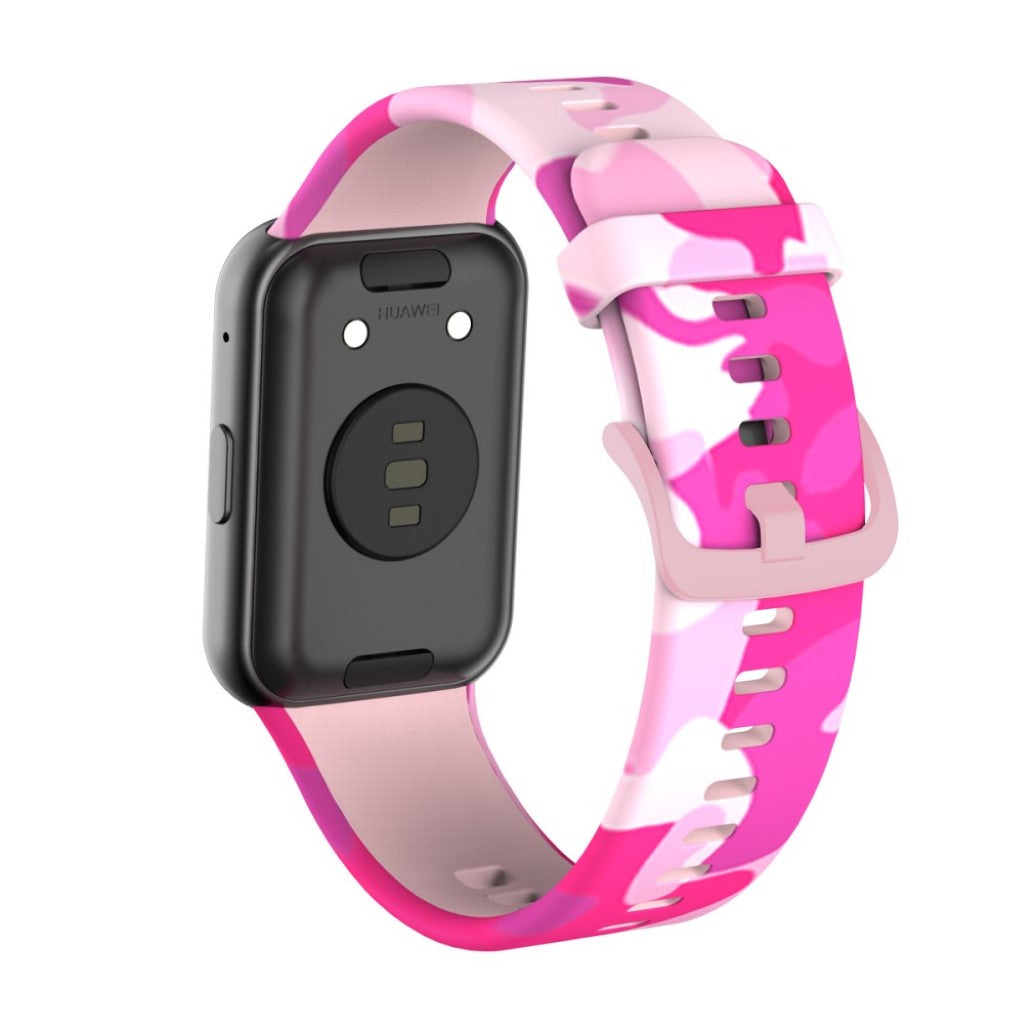 Smuk Huawei Watch Fit Silikone Rem - Pink#serie_2