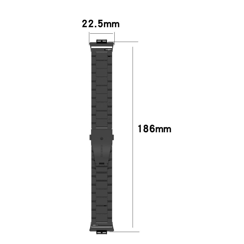 Meget fantastisk Huawei Watch Fit Metal Rem - Sort#serie_1